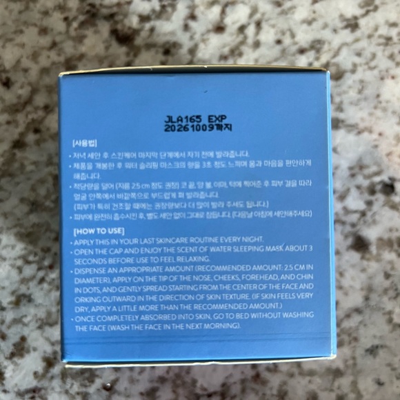 LANEIGE Blue Water Sleeping Mask_EX - Picture 2 of 2